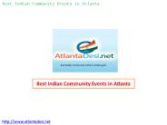 Best Indian Community Events in Atlanta