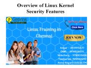 Overview of Linux Kernel Security Features