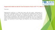 Regenerative Medicine Market
