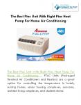 The Best Ptac Unit With Right Ptac Heat Pump For Home Air Conditioning PowerPoint PPT Presentation