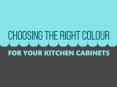 Choosing The Right Color For Your Kitchen Cabinets PowerPoint PPT Presentation