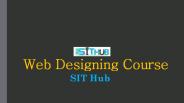 Web Designing Institute in Dwarka | SIT Hub