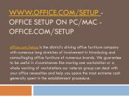 Office.com/setup - Office Setup on PC/MAC