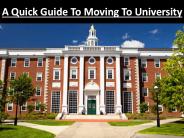 A Quick Guide To Moving To University