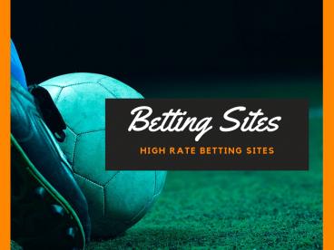 Canlı bahis siteleri