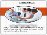 Cash Flow Loans