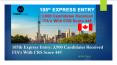 105th Canada Express Entry Draw - Canadian PR - Morevisas PowerPoint PPT Presentation