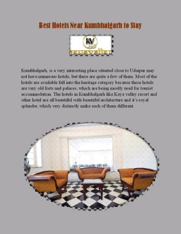 Keya valley Resor-Best Hotels Near Kumbhalgarh to Stay