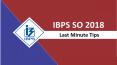 IBPS SO Last Minute Tips - Assure Success in Exam PowerPoint PPT Presentation