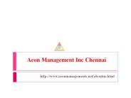 Aeon management Inc Chennai ((((Reviews))))