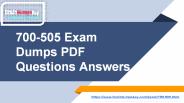 Latest 700-505 Study Material | Download 700-505 Dumps