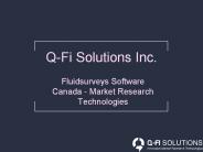 Fluidsurveys Software Canada - Q-Fi Solutions Inc