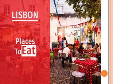 Lisbon : Place to Eat (1)