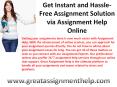 Need Assignment Help? Connect with Professionals Writers PowerPoint PPT Presentation