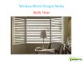 Window Blinds Designs Noida