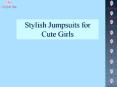 Toddler Rompers and Jumpsuits PowerPoint PPT Presentation