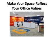 Make Your Space Reflect Your Office Values