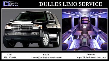 Airport Transfers at Dulles Have Never Been Easier