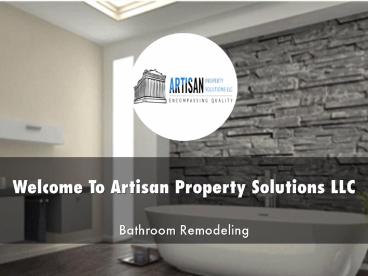Information Presentation Of Artisan Property Solutions LLC