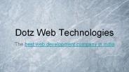 Web Development Company India | Dotz Web Technologies