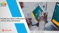 Simplify Document Collaboration with an Office 365 Intranet PowerPoint PPT Presentation