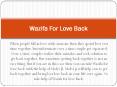 Wazifa for Love Back PowerPoint PPT Presentation