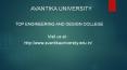 Top Design and Engineering College | Avantika | Madhya Pradesh | India PowerPoint PPT Presentation