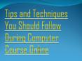 Computer Course Online Skills & IT Literacy PowerPoint PPT Presentation