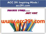 ACC 291 Inspiring Minds / acc291.com