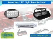 Attention: LED Light Bars for Sale!