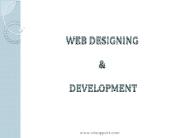 Web Designing and Development