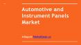 Global Automotive and Instrument Panels Market Survey and Trend Research 2018 PowerPoint PPT Presentation