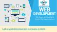 List of Web Development Company in Delhi PowerPoint PPT Presentation