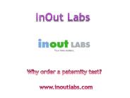 Why order a paternity test?