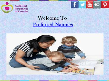 Nanny Services Alberta