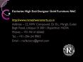 Exclusive High End Designer Gold Furniture RAC PowerPoint PPT Presentation