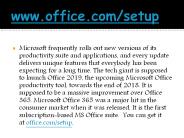 Activate Microsoft Office Setup