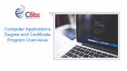 computer application degree and certificate program overview