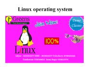 Linux operating system
