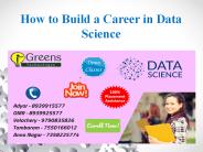 How to Build a Career in Data Science