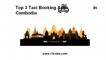 Successful Taxi startups in Cambodia