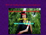 PSY 110  Endless Education /newtonhelp.com