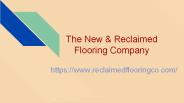 The New & Reclaimed Flooring Company (2)