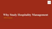 Why Study Hospitality Management | DPMI Franchise (1)
