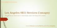 Los Angeles SEO Services Company - Search Engine Optimization