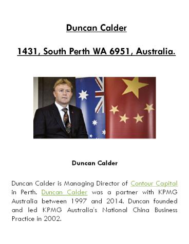 Duncan Calder KPMG