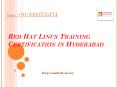 RedHat Linux Training Certification in Hyderabad PowerPoint PPT Presentation