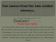 Auto Accident Lawyer Minneapolis - Know Your Rights