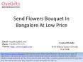 Send Flowers Bouquet In Bangalore At Low Price PowerPoint PPT Presentation