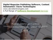 Digital Magazine Publishing Software, Content Automation:  Clavis Technologies